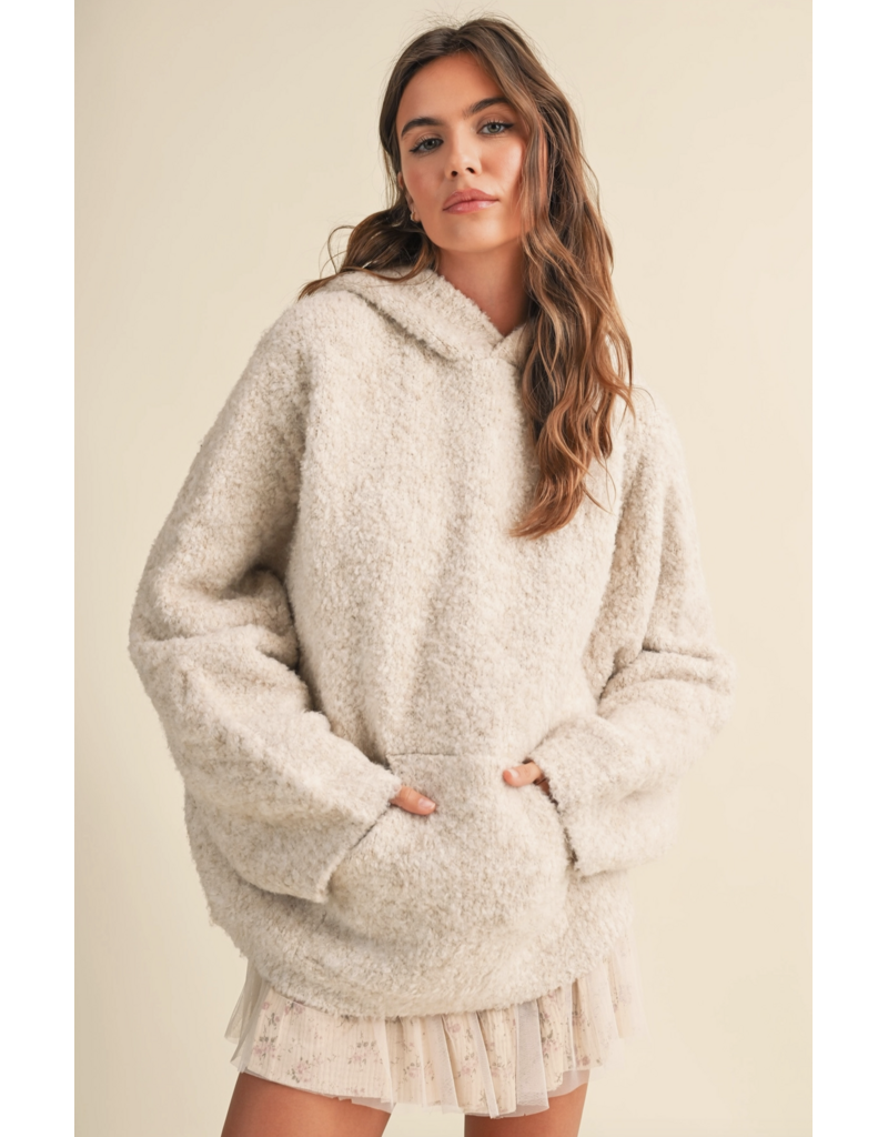 Iris Oversized Chunky Hoodie Sweater