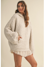 Iris Oversized Chunky Hoodie Sweater