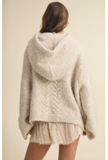 Iris Oversized Chunky Hoodie Sweater