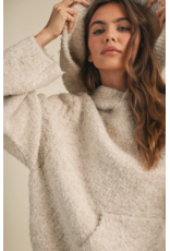 Iris Oversized Chunky Hoodie Sweater