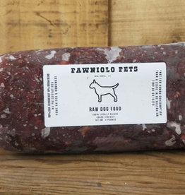 Pawniolo Pet Treats Pawniolo Pet Treats Raw Beef Chub 2lb