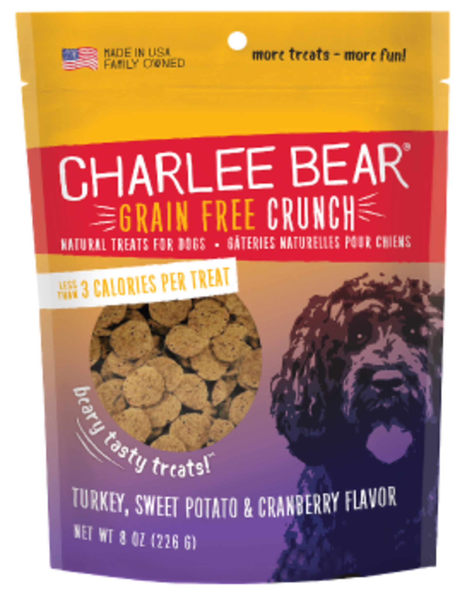 Charlee Bear Turkey & Sweet Potato Crunch 8oz