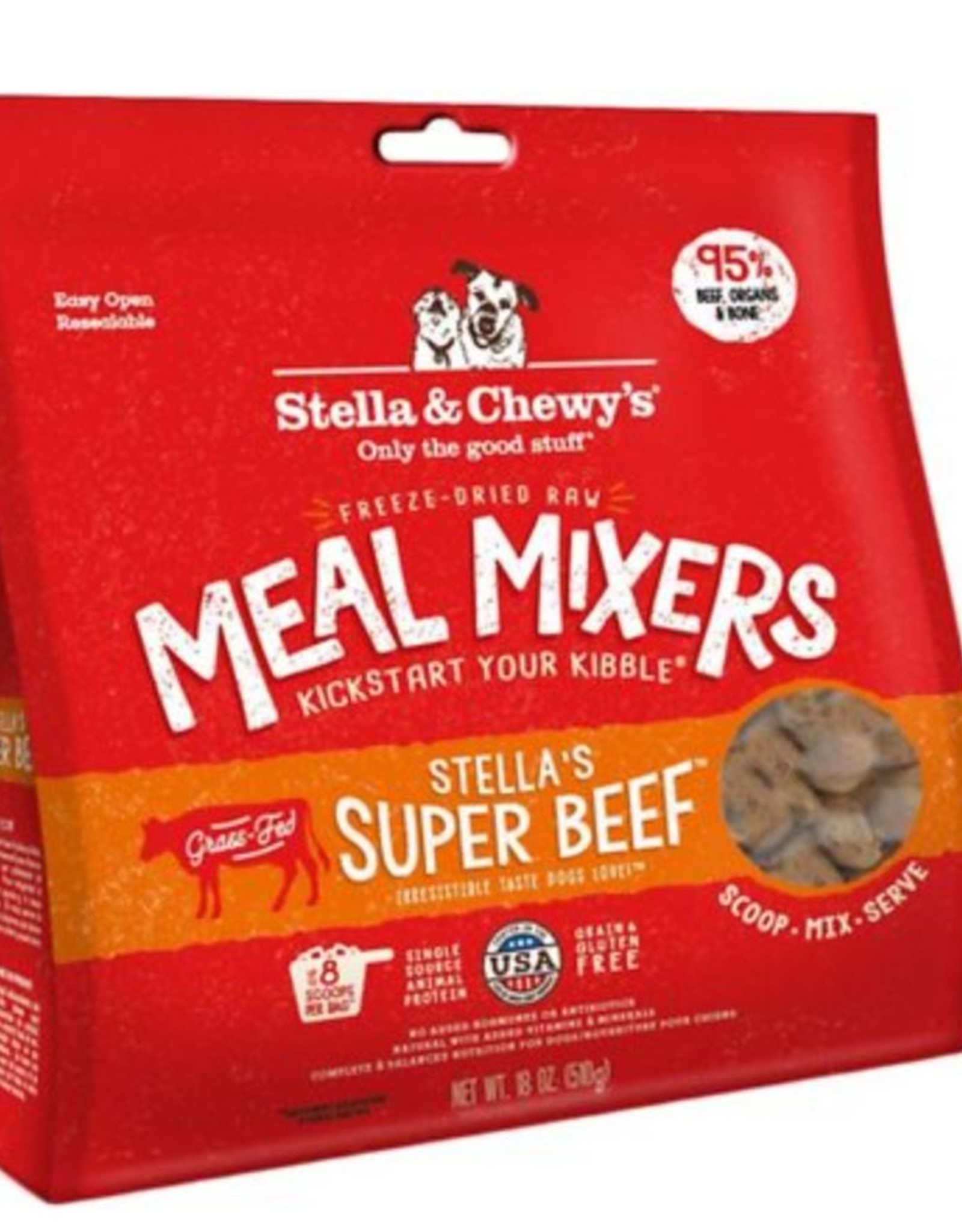 Stella & Chewy's Beef Freeze-Dried Meal Mixer Dog Food
