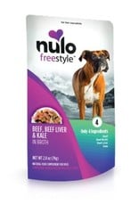 Nulo Pouch Dog Beef, Liver, Kale Broth 2.8oz