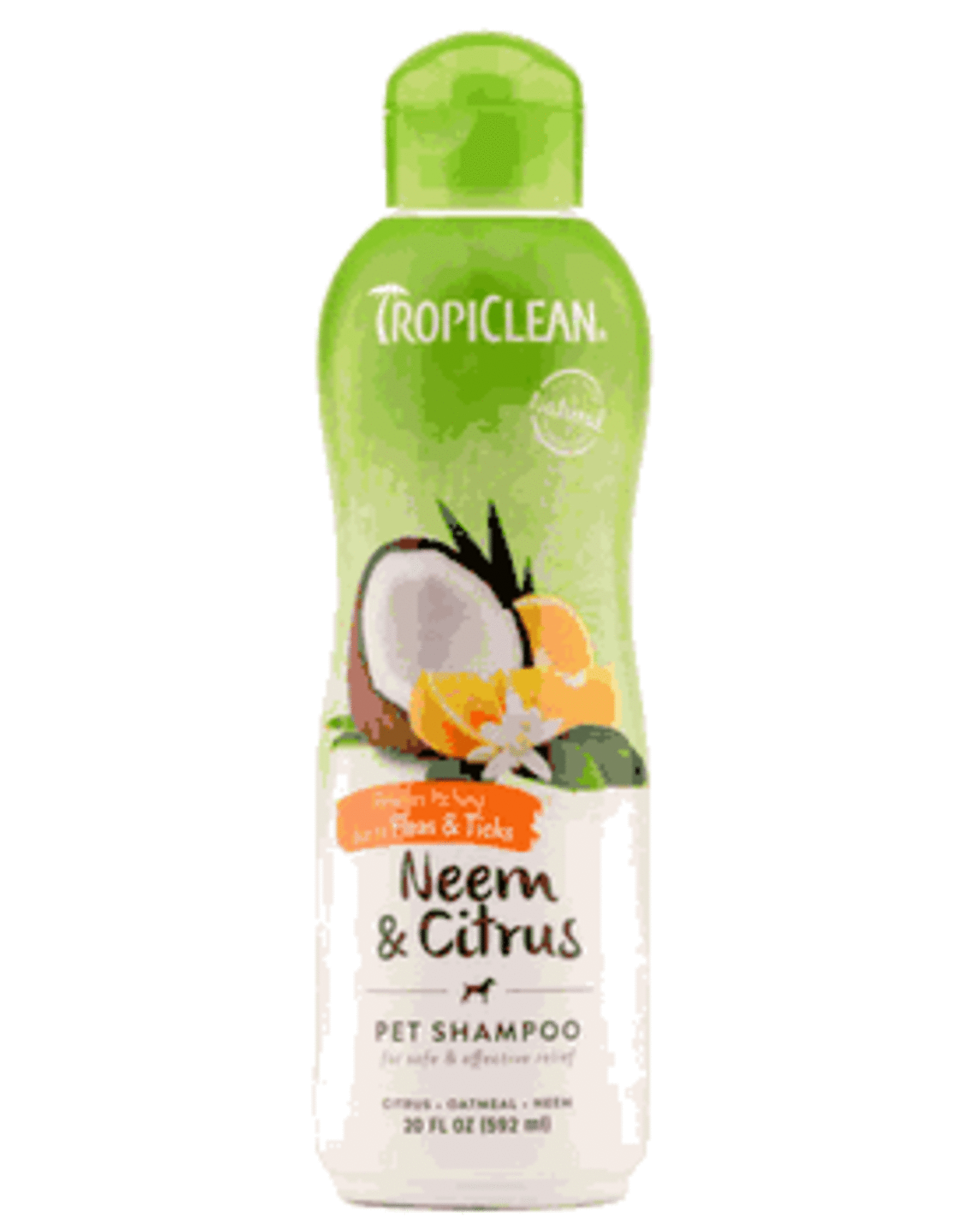 TropiClean Neem Citrus Shampoo Dog, 20 oz