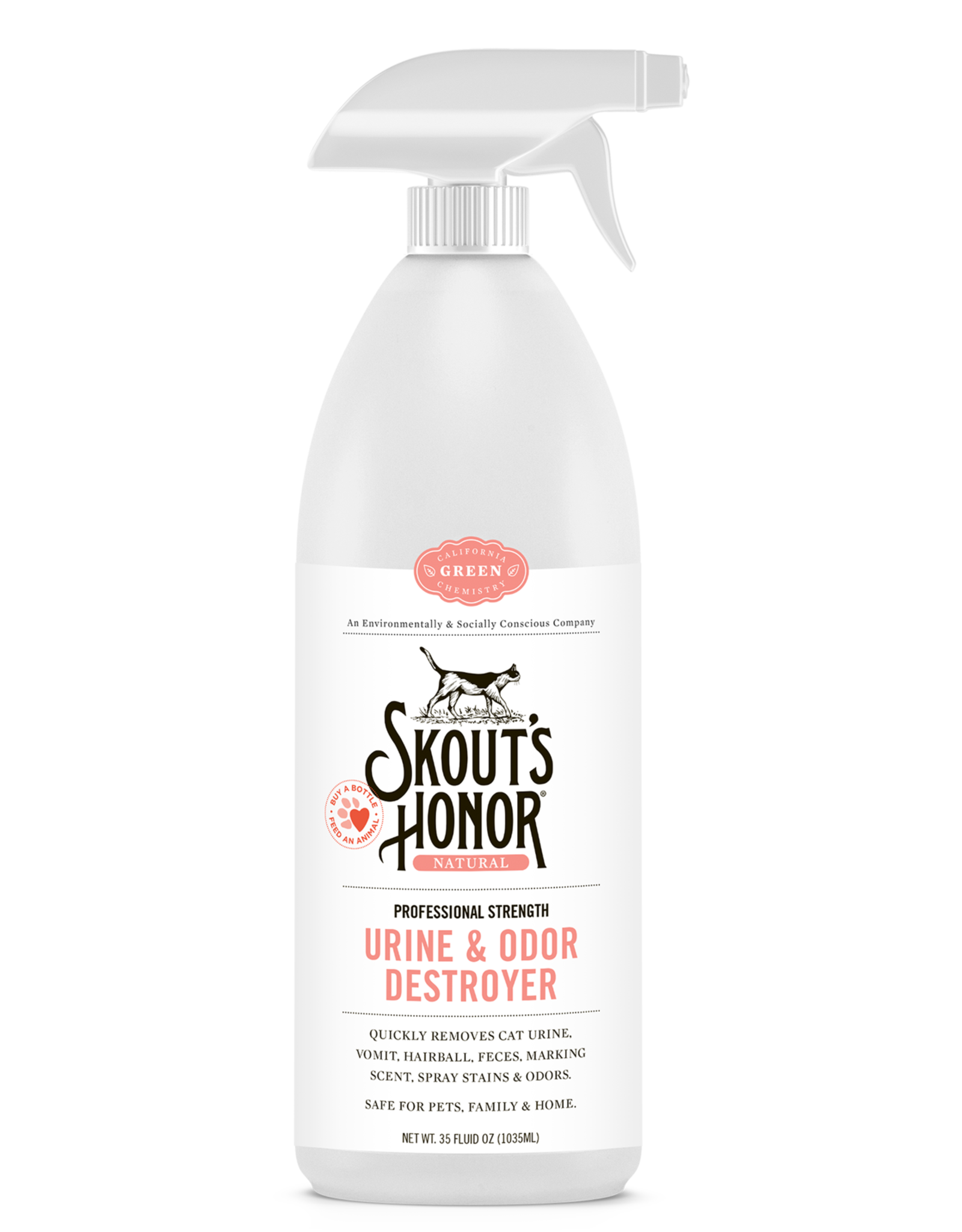 Skout's Honor Skout's Honor Professional Strength Cat Urine & Odor Destroyer 35oz