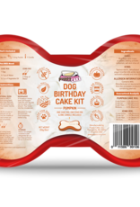 Puppy Cake Cake Mix Birthday Cake with Frosting & Candle, Pumpkin