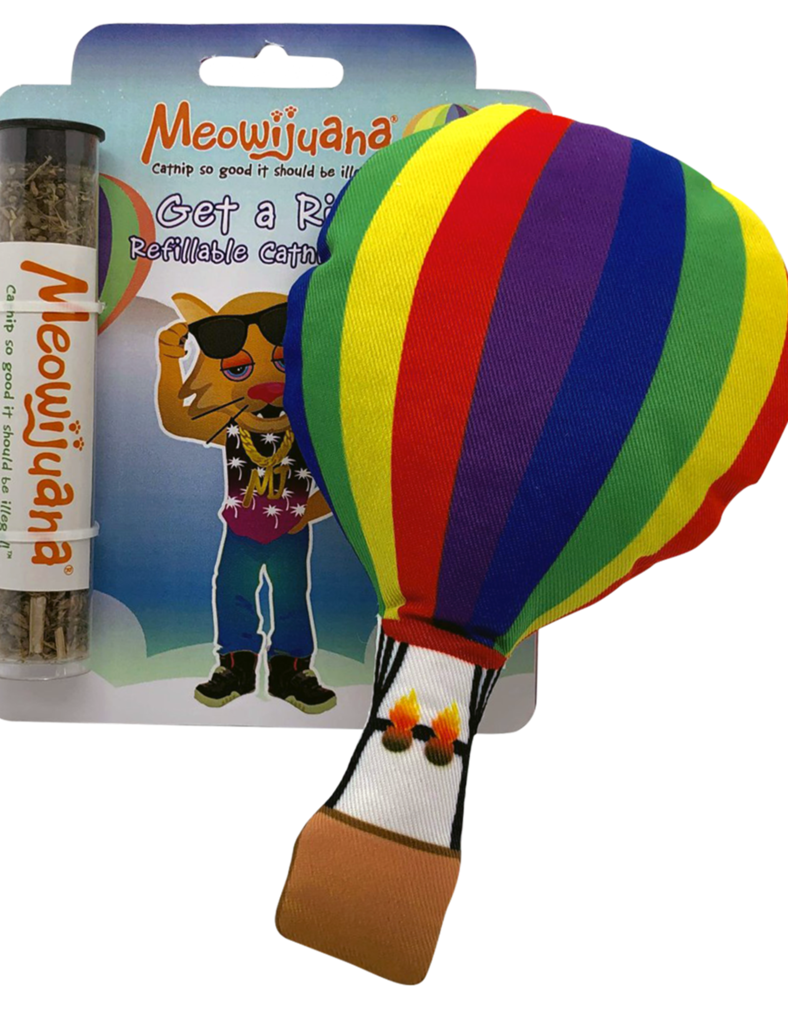 Meowijuana Meowijuana Get a Rise Refillable Balloon Cat Toy