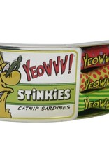 Vee Enterprises Yeowww! Stinkies Catnip Sardines 3'' - 3 Pack