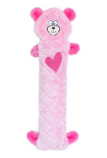 ZippyPaws ZippyPaws Valentine's Jigglerz- Pink Bear