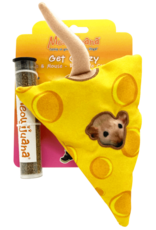 Meowijuana Meowijuana  Get Cheezy Cheese and Mouse Refillable Cat Toy