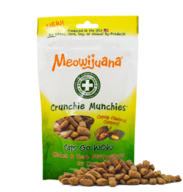 Meowijuana Meowijuana Crunchie Munchie Meow Treat Chicken & Herbs