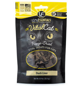 Vital Pet Vital Pet Cat Treats Freeze Dried Duck Liver 0.9 oz.