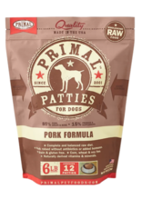 Primal Pet Foods Primal Pet Foods Primal Patties 6lb. Canine Pork Formula