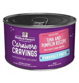 Stella & Chewy's Cat Cravings Tuna/Pumpkin Pate 5.2 oz.