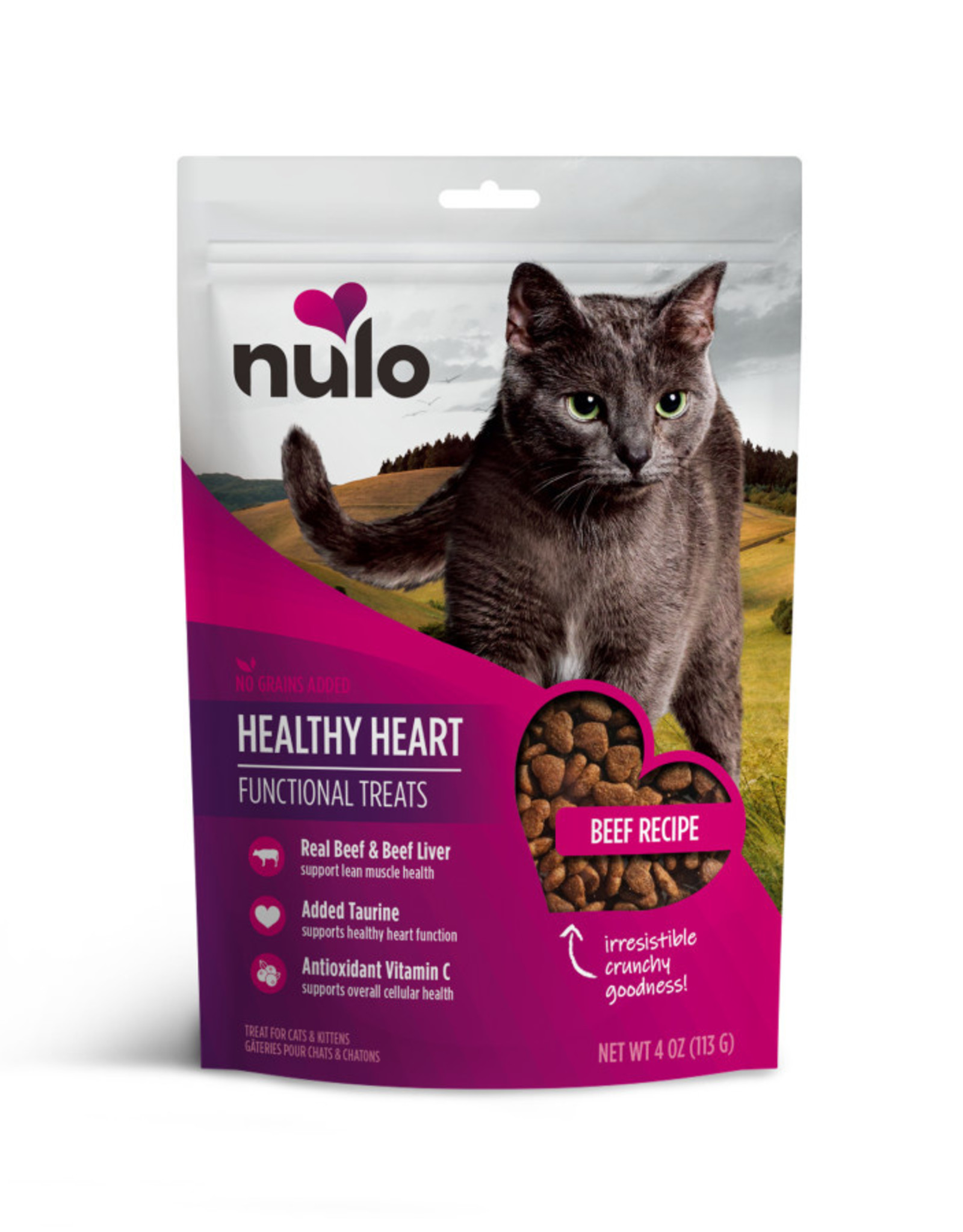 Nulo Healthy Heart Cat Treats-Beef