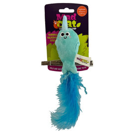 Mad Cat Mad Cat Narwhal w/ Silvervine Cat Toy