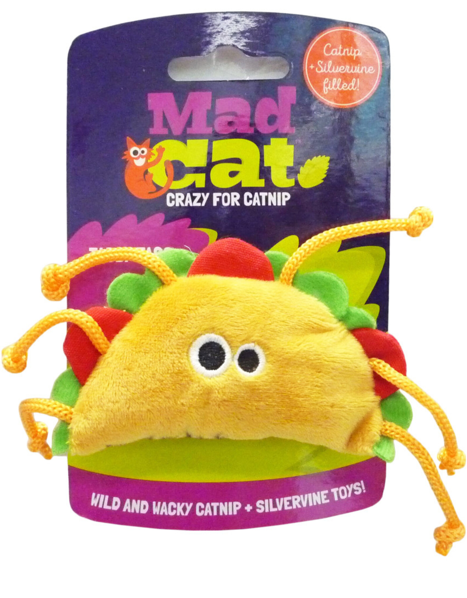 Mad Cat Mad Cat Tabby Taco Cat Toy