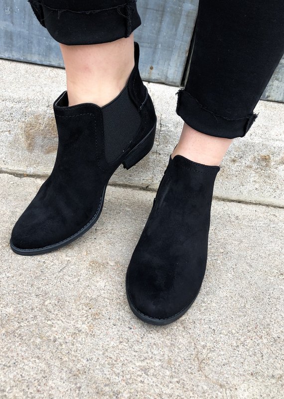 Sochi Stretch Suede Bootie