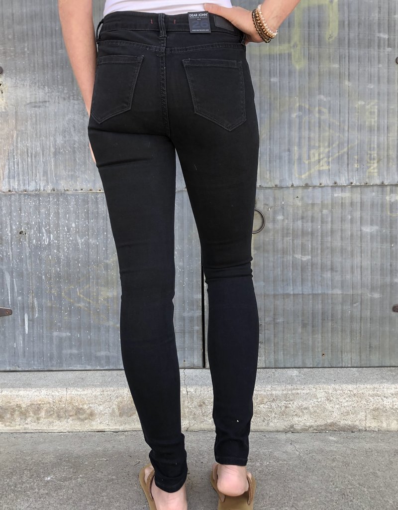 Dear John Denim Giselle High Rise Skinny Jean (Night)