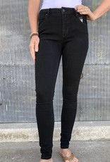 Dear John Denim Giselle High Rise Skinny Jean (Night)