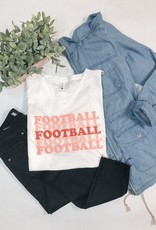 Football V-Neck Tee