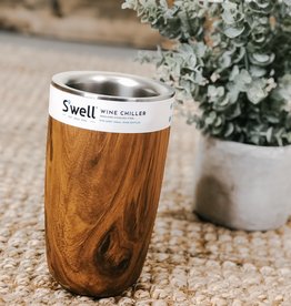 S'well Wine Chiller |Teakwood|