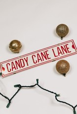 Candy Cane Street Sign