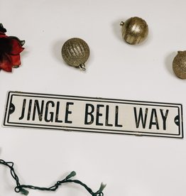 Jingle Bell Way Street Sign