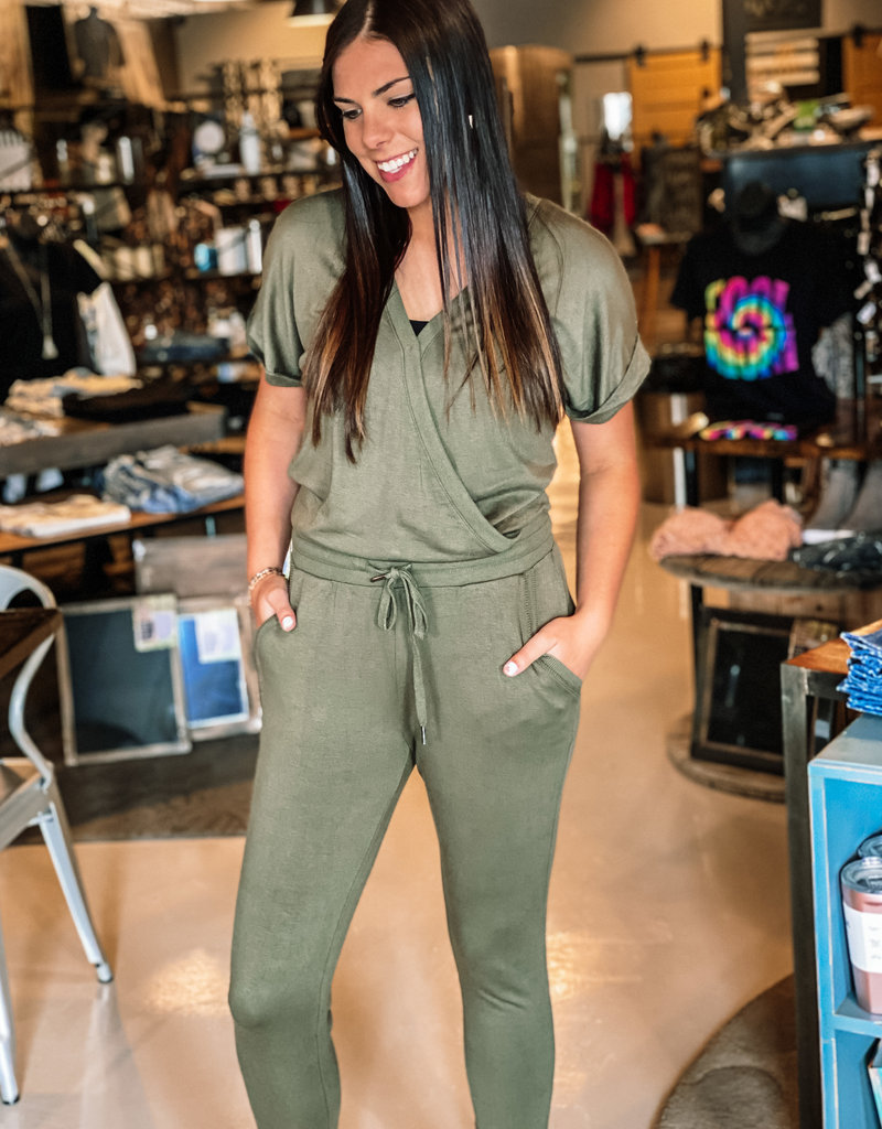 The Wrap Front Jumpsuit