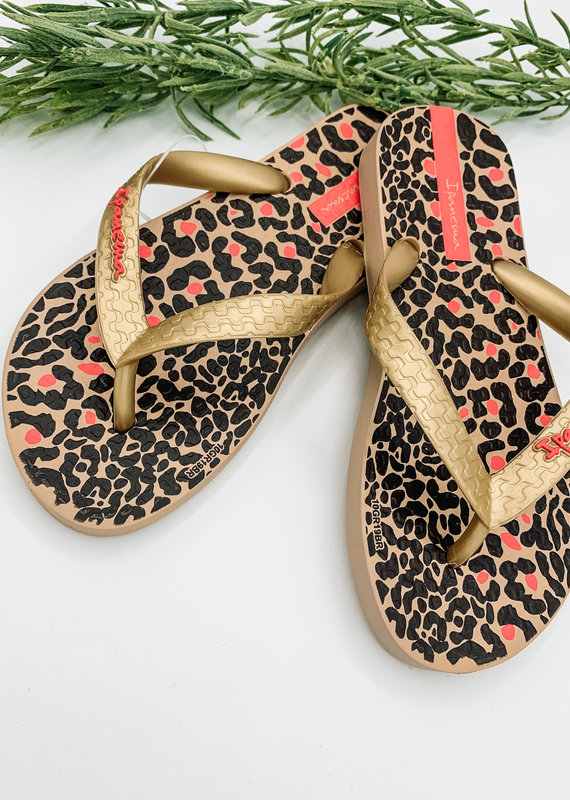 Ipanema Little Girls Leopard Sandal