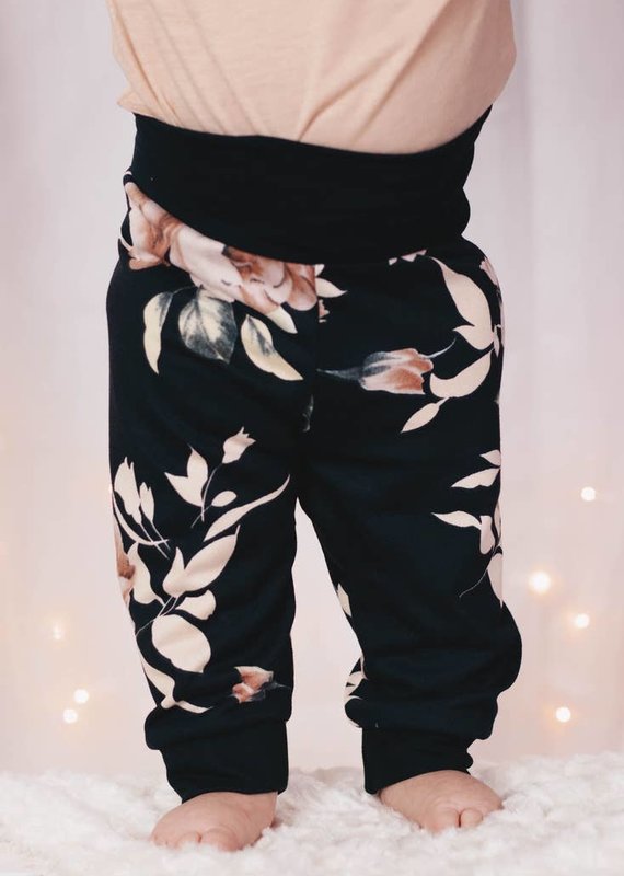 509 Broadway Serena Floral Baby Joggers