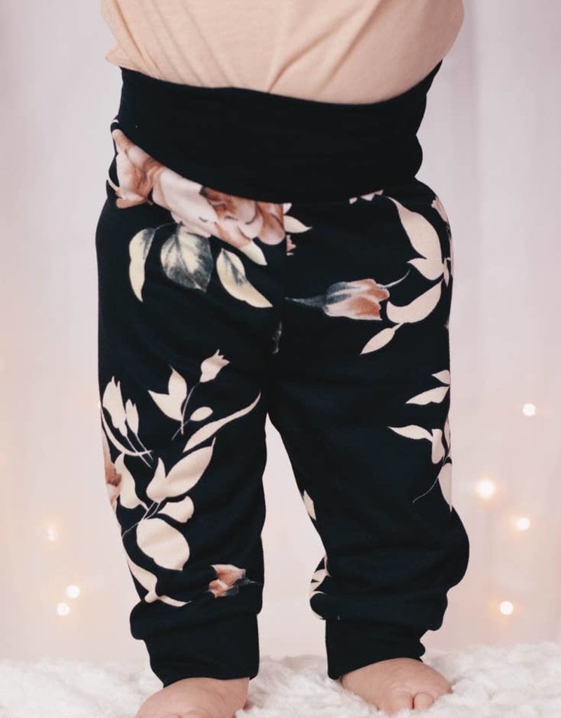 509 Broadway Serena Floral Baby Joggers