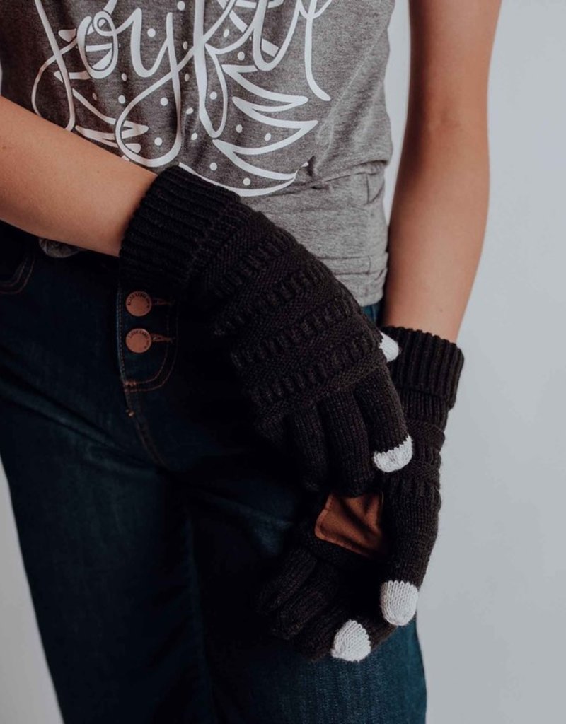 509 Broadway Winter Knit Gloves