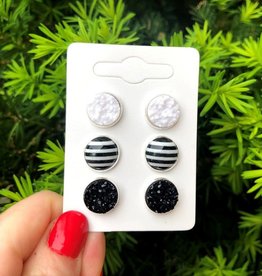 509 Broadway Christmas Stud Earrings