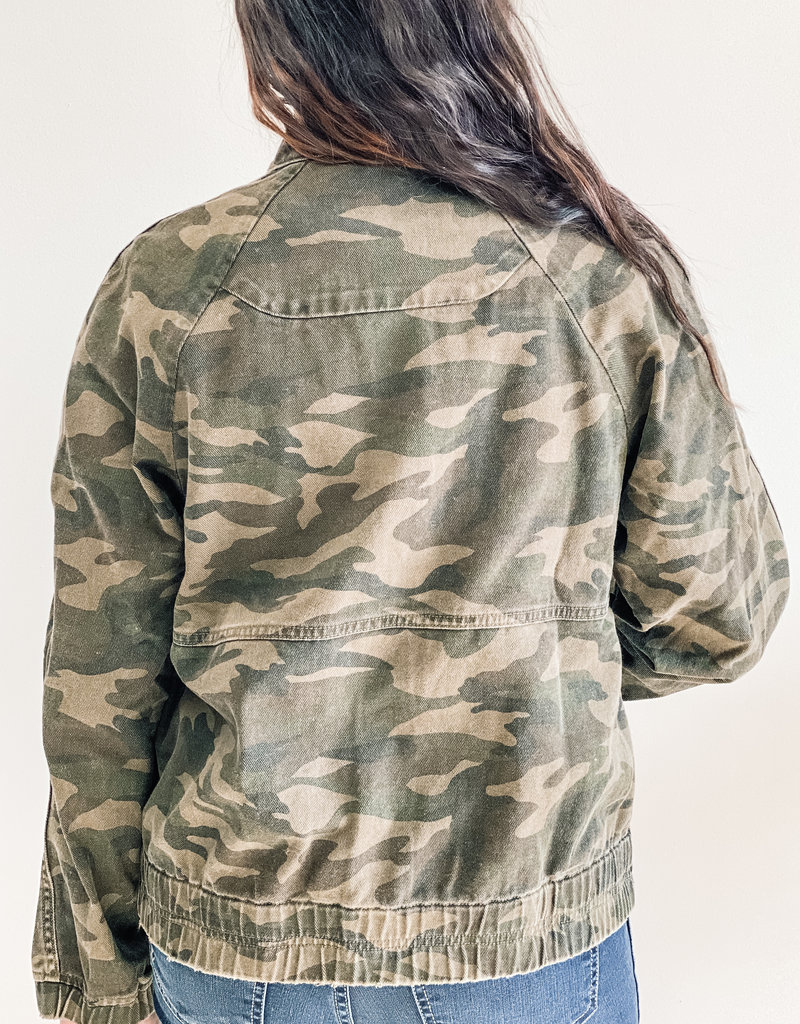 Cruz Bomber Camo Jacket - 509 Broadway
