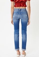 509 Broadway |Karlie| Mid Rise Straight Jean