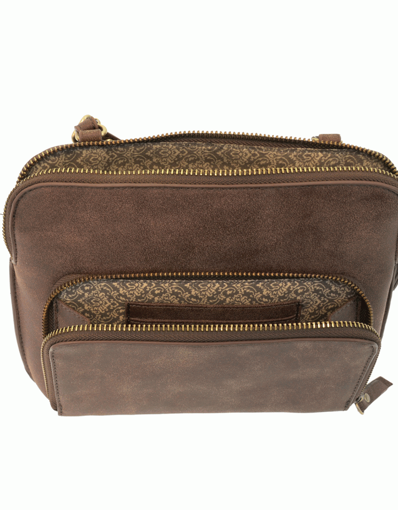 509 Broadway Nicole Distressed Crossbody