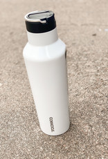 Corkcicle 20oz Sport Canteen Gloss White