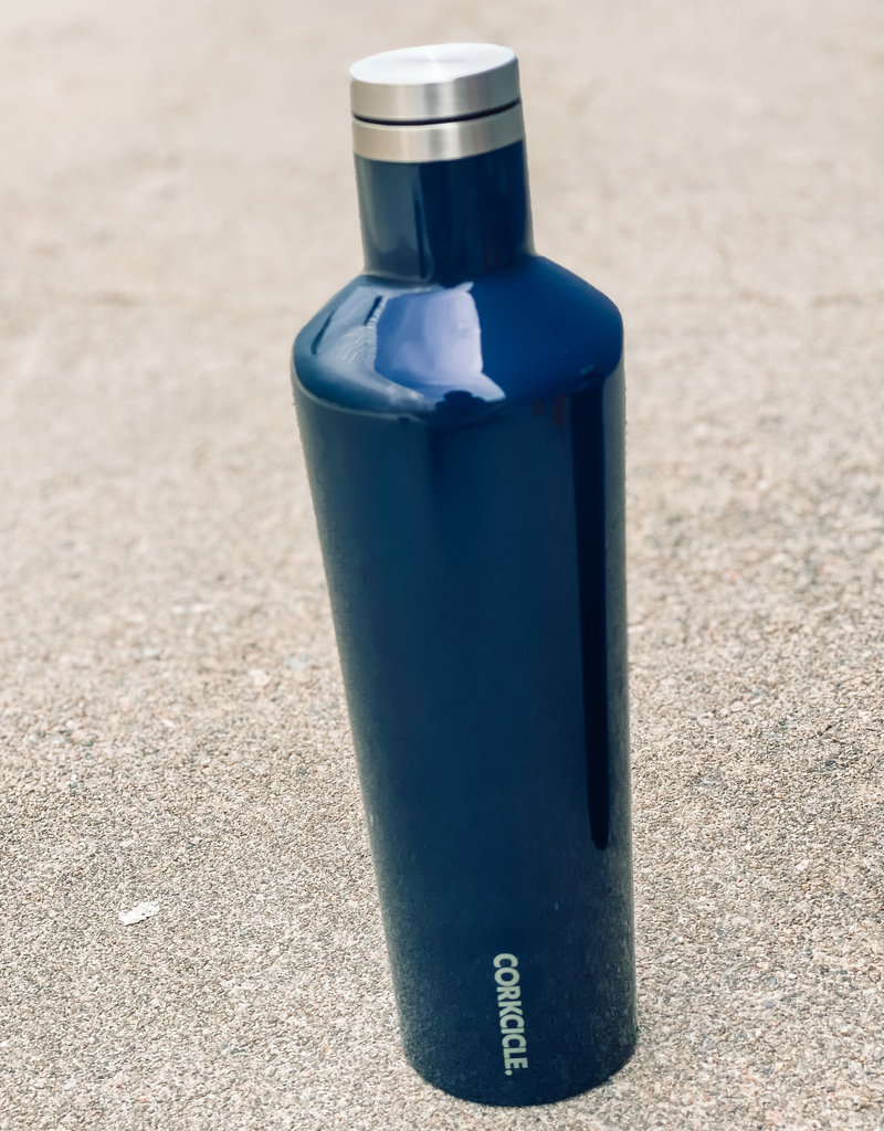 Corkcicle 25oz Classic Canteen Gloss Navy