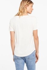 509 Broadway Kasey Modal V-Neck Tee