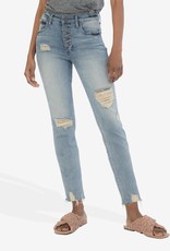 KUT From The Kloth Rachel High Rise Fab Ab Mom Jean |Enchanted|