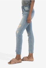 Rachel High Rise Fab Ab Mom Jean - Closer Wash Long Inseam