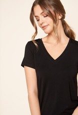 509 Broadway Jersey Knit V-Neck Shirt