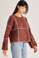 Z Supply Solange Plaid Sweater