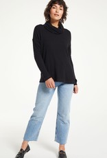 Z Supply Jaziah Rib Cowl Neck Top