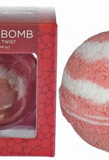 509 Broadway Peppermint Twist Christmas Bubble Bath Bomb