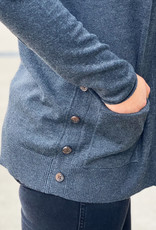 509 Broadway Side Button Detail Cardigan