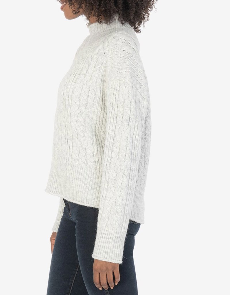 KUT From The Kloth Leona Ribbed Turtle Neck Sweater