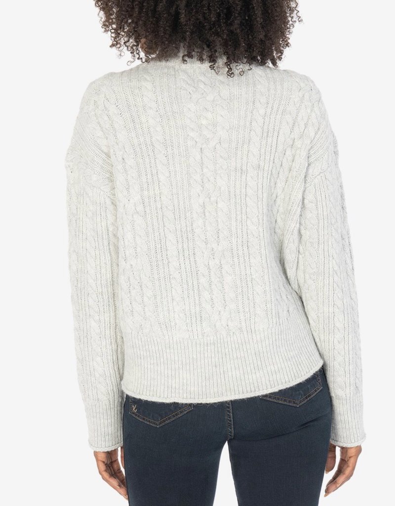 KUT From The Kloth Leona Ribbed Turtle Neck Sweater